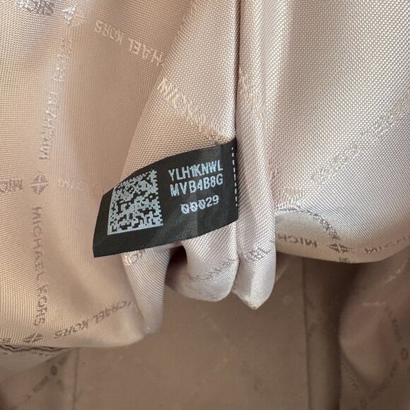 Michael Kors Graffiti Canvas Black Red and Cream Medium Tote - Picture 14 of 15